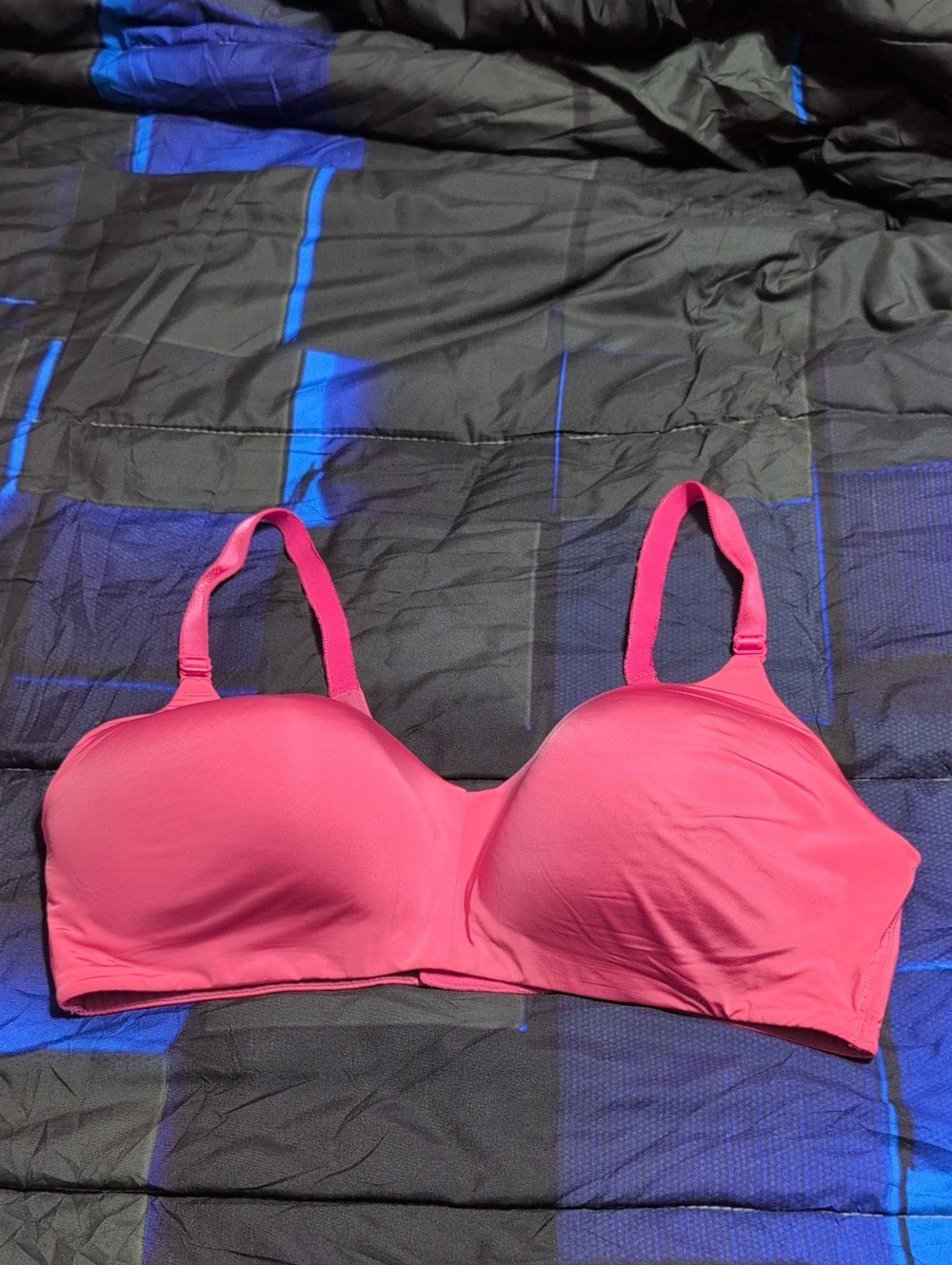 Everyday Smooth Strap Convertible Pink Bra